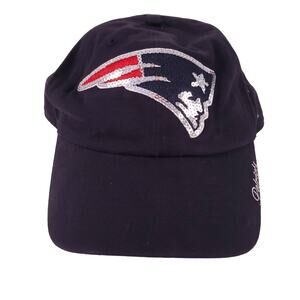 New England Patriots 47 Womens Rhinestone Hat Cap NFL Adjustable
